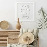Every Picture Tells a Story – Laser-Cut Birch Plywood Wall Decor