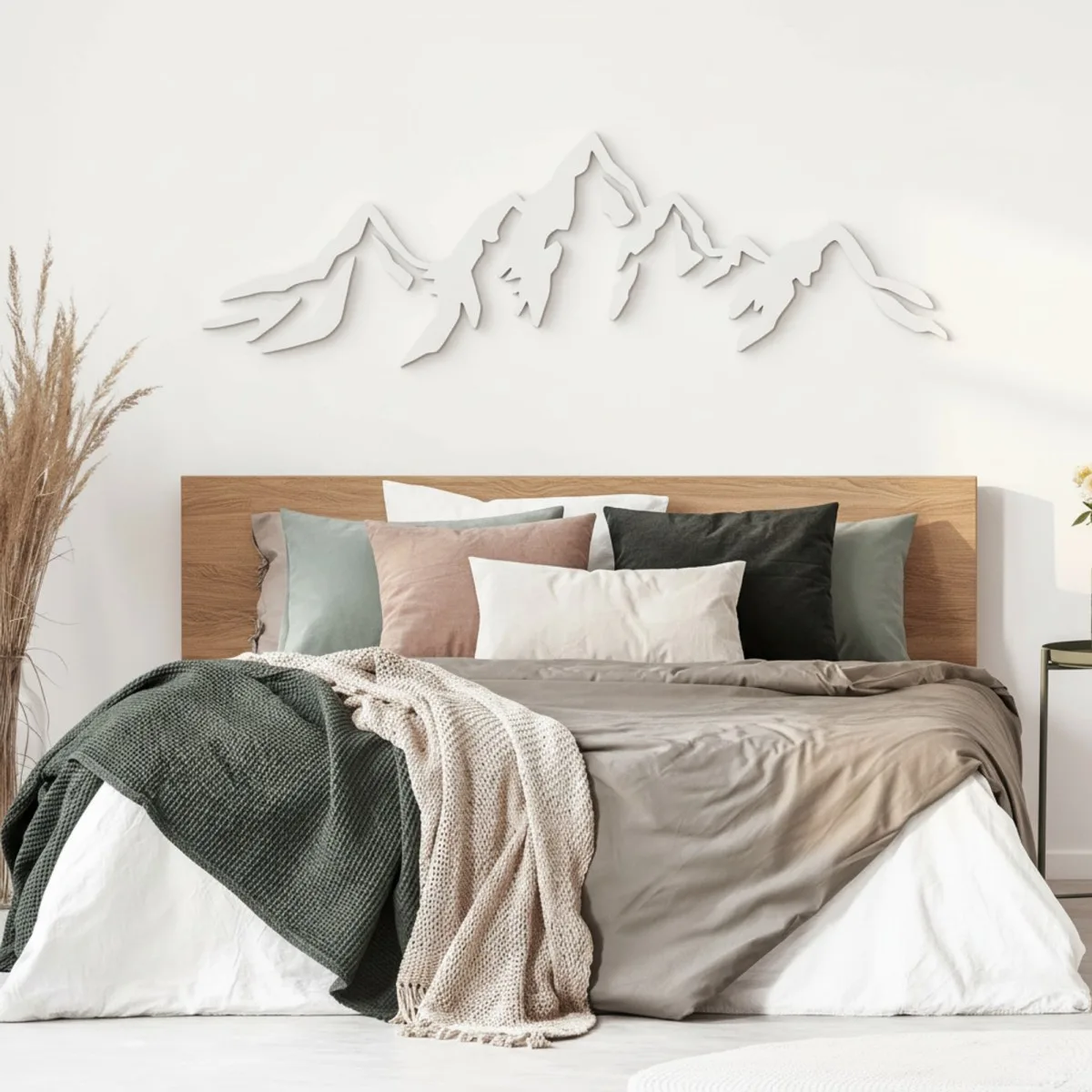 Décoration en contreplaqué - Montagne