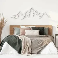 Décoration en contreplaqué - Montagne