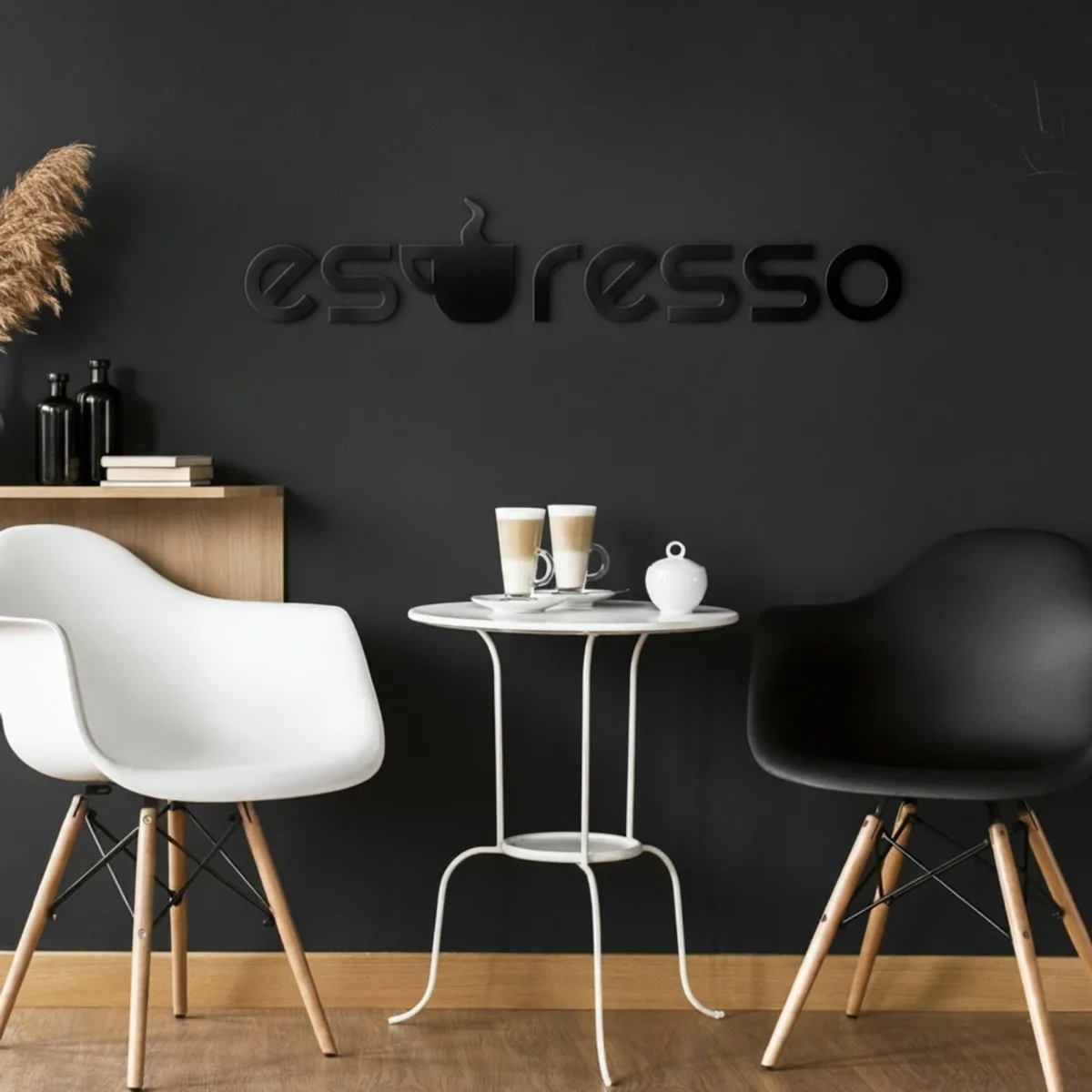 Plywood Wall Letters – Espresso