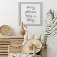 Every Picture Tells a Story – Laser-Cut Birch Plywood Wall Decor
