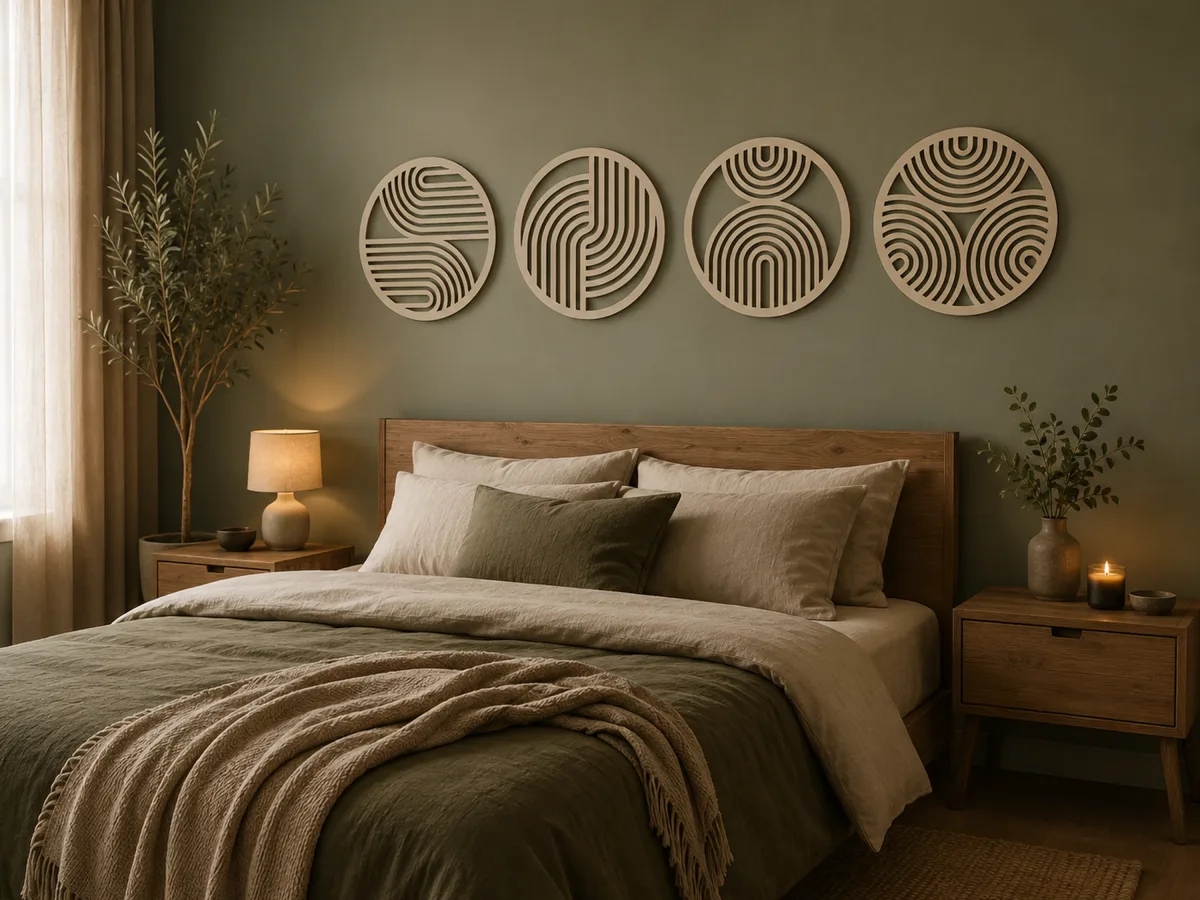 Set of Round Geometric Panels