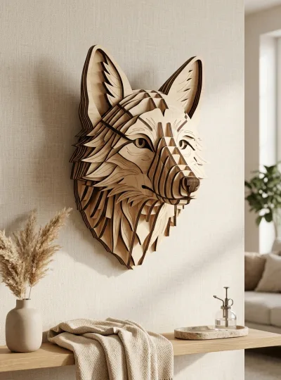 Animal Head Wall Decor