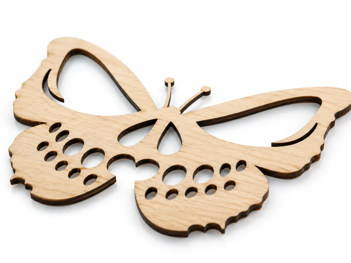 Wooden Butterfly Wall Panel