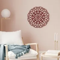Birch Plywood Wall Decor – Flower of Life Mandala