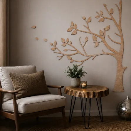 MDF Tree Wall Art Panel