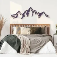 Décoration en contreplaqué - Montagne