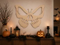 Wooden Butterfly Wall Panel