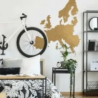 Wooden Map of Europe Wall Decor – Birch Plywood