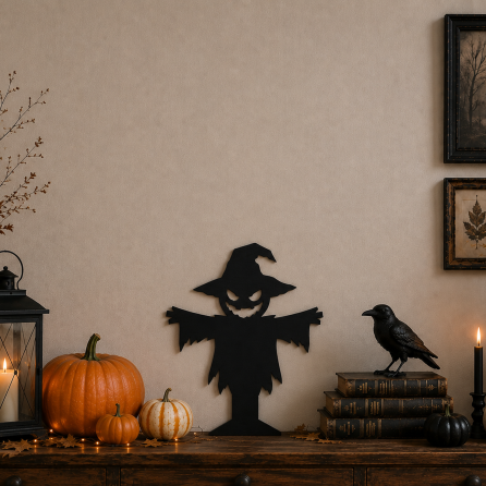 Halloween Scarecrow Table Decor