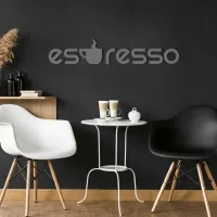 Plywood Wall Letters – Espresso