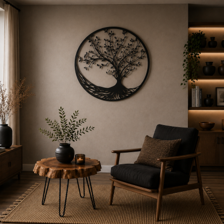 Round Tree of Life Wall Art
