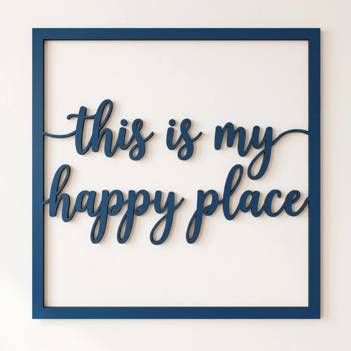 Décoration en contreplaqué this is my happy place