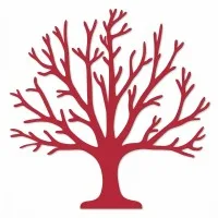 Décoration murale en bois - Arbre de vie XXL sans feuilles (19 pièces) - Contreplaqué de bouleau 3 mm