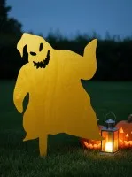 Halloween Geist Monster Gartenset – Gruseliger Grinsgeist 60 cm