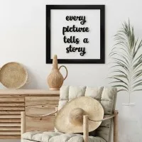 Every Picture Tells a Story – Laser-Cut Birch Plywood Wall Decor