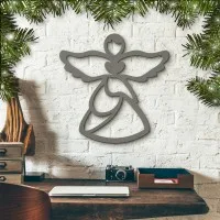 Décoration en bois - Ange - Contreplaqué de bouleau