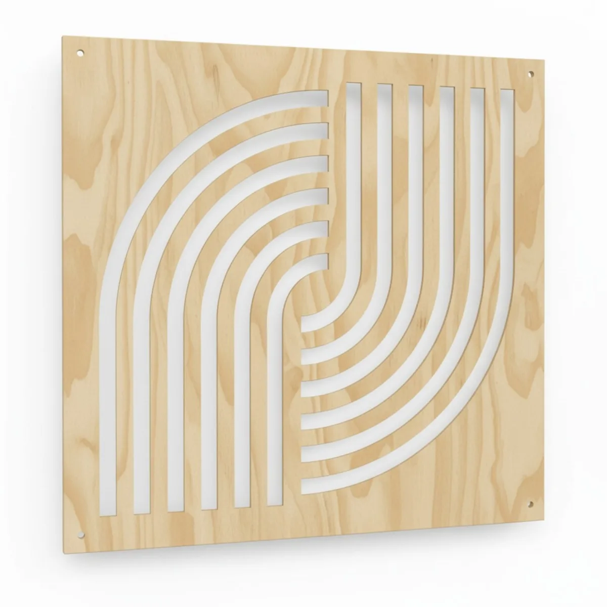 Room Divider Panel “Rainbow” – Birch Plywood