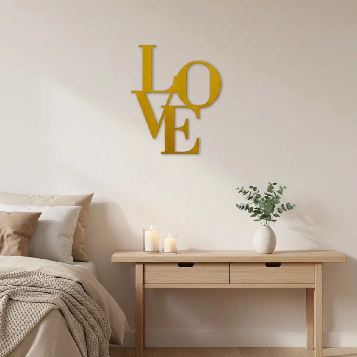 Love – Birch Plywood Wall Decor