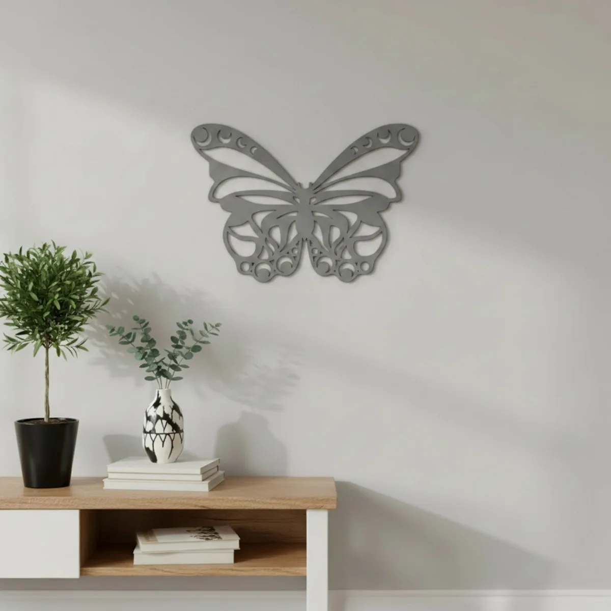 Décoration murale en contreplaqué de bouleau - Papillon