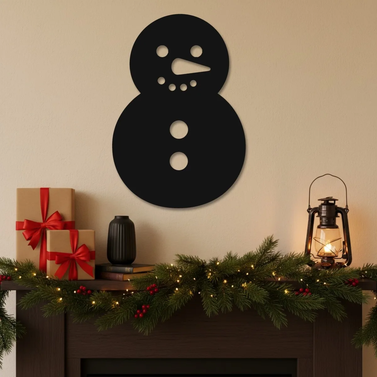 Snowman Wall Decor – Birch Plywood