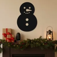 Snowman Wall Decor – Birch Plywood