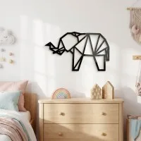 Multiplex decoratie - Origami olifant