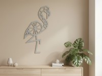 Multiplex decoratie – Origami flamingo