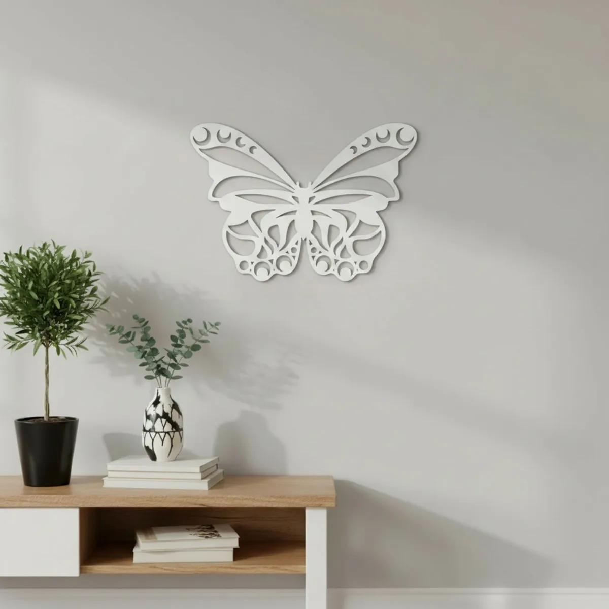 Décoration murale en contreplaqué de bouleau - Papillon