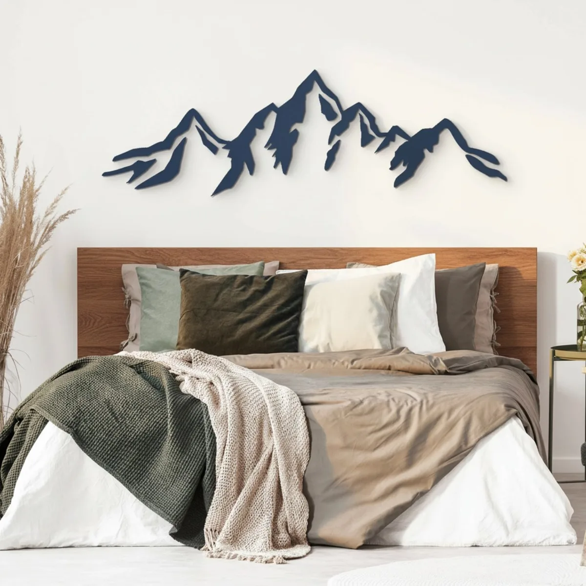 Décoration en contreplaqué - Montagne