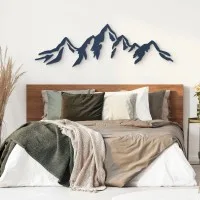 Décoration en contreplaqué - Montagne