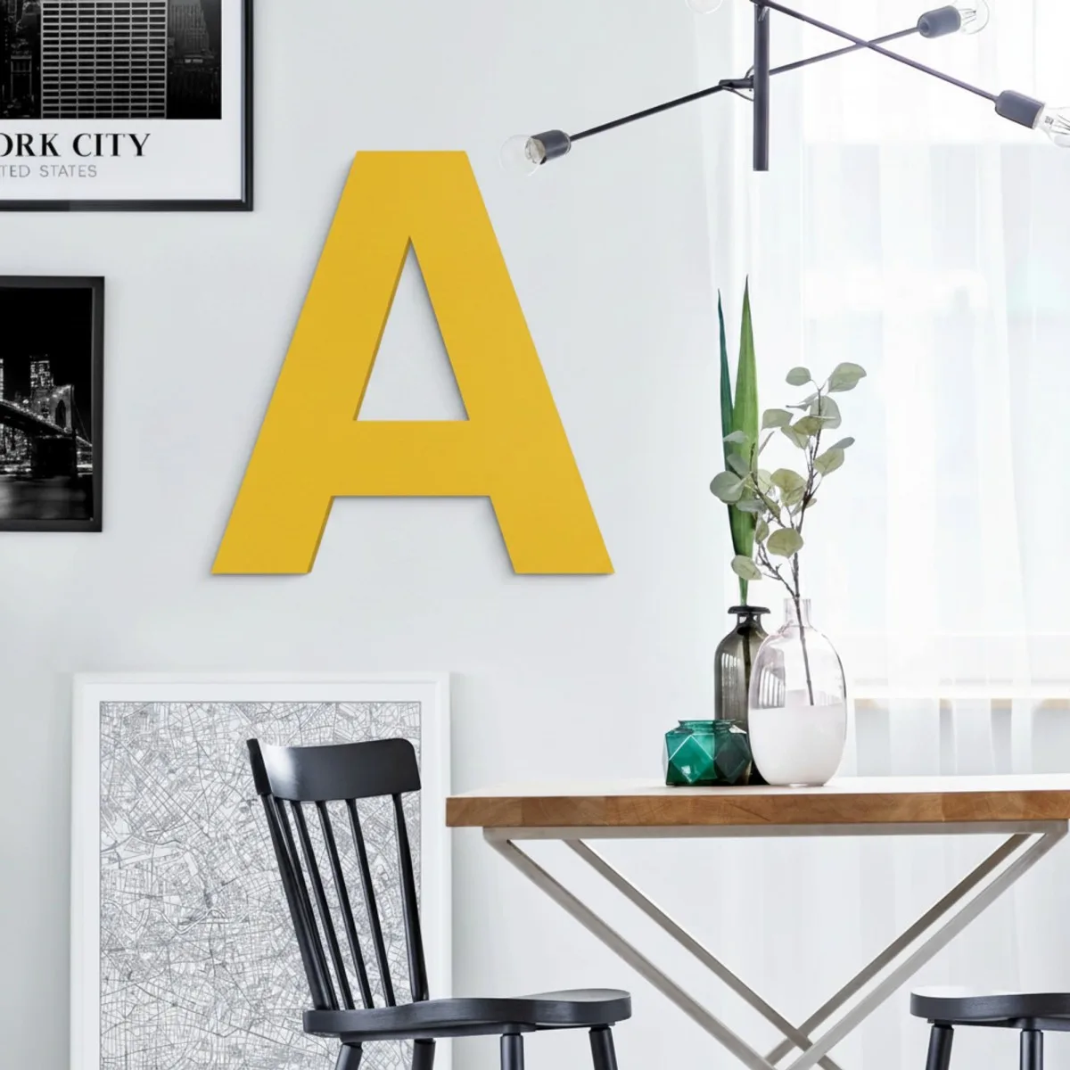 Wooden Letter (Swiss font) - Birch Plywood - Choose letter & size