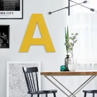 Wooden Letter (Swiss font) - Birch Plywood - Choose letter & size