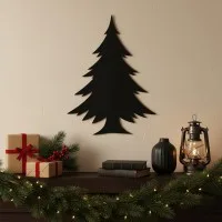 Pine Tree Wall Decor – Spruce Silhouette – Birch Plywood