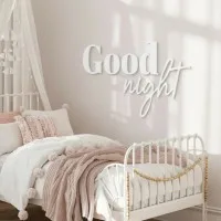 Wandletters Good Night – berken multiplex