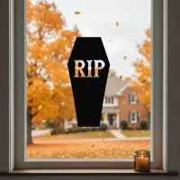 RIP Coffin Wall Decor – Halloween Coffin Sign – Birch Plywood