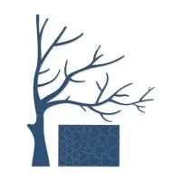 Wooden Wall Decor - Tree with Hearts XXL - 3mm Birch Plywood