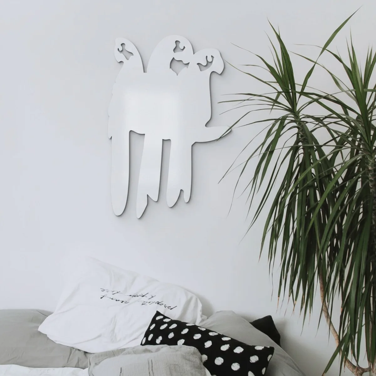 Décoration en bois - Trio de perroquets sur une branche - Contreplaqué de bouleau