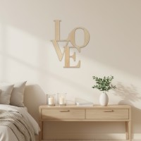 Love – Birch Plywood Wall Decor