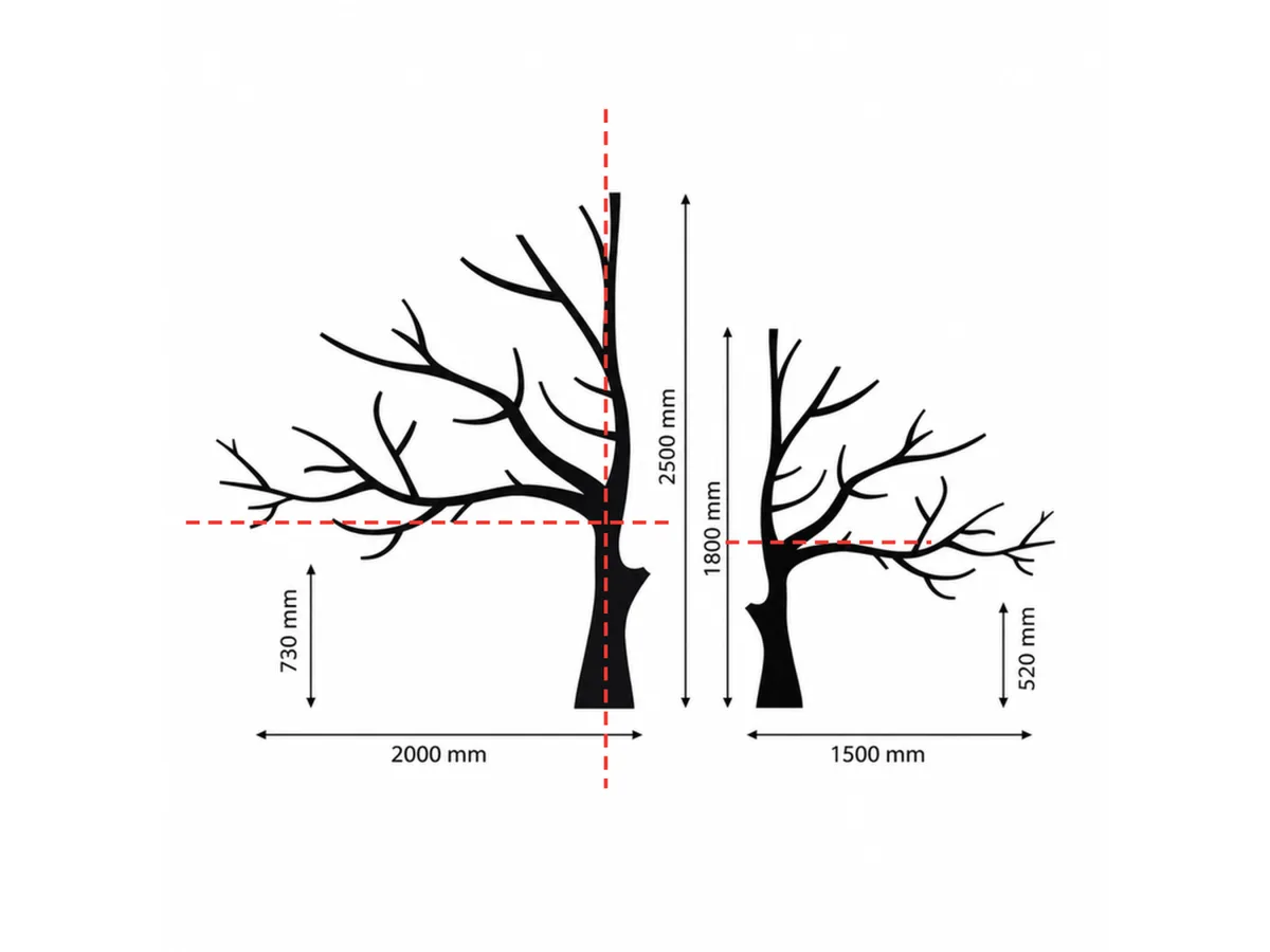 MDF Tree Wall Art Panel
