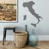 Plywood Wooden Ornament Italy – Country Map