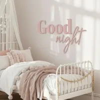 Wandletters Good Night – berken multiplex