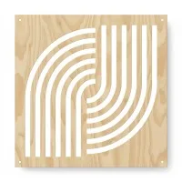 Room Divider Panel “Rainbow” – Birch Plywood