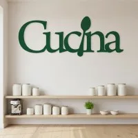 Cucina Kitchen Sign - Birch Plywood Wall Decor