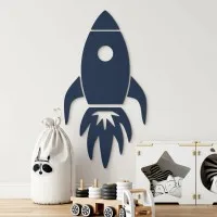 Birch Plywood Wall Decor - XXL Rocket