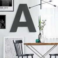 Wooden Letter (Swiss font) - Birch Plywood - Choose letter & size