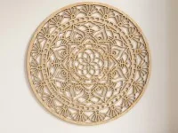 Wooden Mandala Wall Art