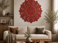 Plywood Mandala Wall Panel